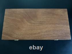 Original Smith Wesson Mahogany Wood Presentation Case Box 8 3/8