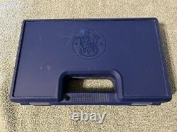 Original Smith & Wesson Model 629 3 Inch Trail Boss Box Blue Plastic Case 44 Mag