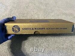 Original Smith & Wesson Model Heavy Duty Nickel 4 Inch N Frame Box S&W 38/44