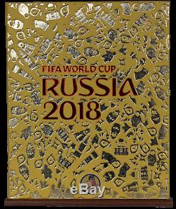 PANINI & HOBBY SAPIENS WC Russia 2018 GOLD EDITION MEGA SET all! UNIQUE