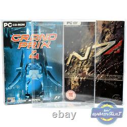 PC Game BOX PROTECTORS Strong 0.5mm PET PLASTIC DISPLAY CASE (Type 7) PC/CD-ROM