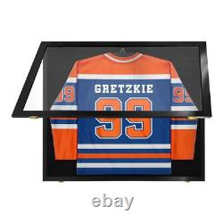 PENNZONI Extra Large Display Case, Clear Acrylic Sports Jersey Display Case