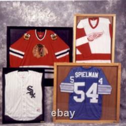 PENNZONI Extra Large Display Case, Clear Acrylic Sports Jersey Display Case