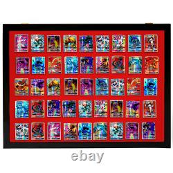 PENNZONI Trade Show Display Case Portable Black with Wooden Dowels