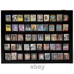 PENNZONI Trade Show Display Case Portable Black with Wooden Dowels