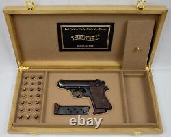 PISTOL GUN PRESENTATION CUSTOM DISPLAY BOX CASE for WALTHER PPK cal. 7,65 mm