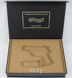 PISTOL GUN PRESENTATION CUSTOM DISPLAY CASE BOX? 1 for WALTHER PPK 7,65.32.380