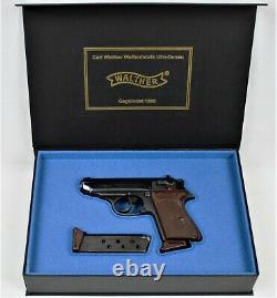 PISTOL GUN PRESENTATION CUSTOM DISPLAY CASE BOX? 2 for WALTHER PPK 7,65.32.380