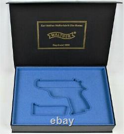 PISTOL GUN PRESENTATION CUSTOM DISPLAY CASE BOX? 2 for WALTHER PPK 7,65.32.380