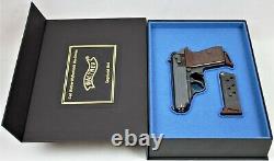 PISTOL GUN PRESENTATION CUSTOM DISPLAY CASE BOX? 2 for WALTHER PPK 7,65.32.380