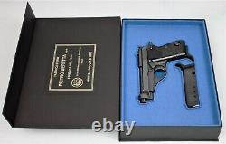 PISTOL GUN PRESENTATION CUSTOM DISPLAY CASE BOX for BERETTA m 70 PUMA. 32.380