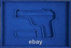 PISTOL GUN PRESENTATION CUSTOM DISPLAY CASE BOX for BROWNING FN m1900 7,65mm