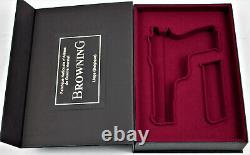 PISTOL GUN PRESENTATION CUSTOM DISPLAY CASE BOX for BROWNING HIGH POWER 1 Type