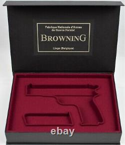 PISTOL GUN PRESENTATION CUSTOM DISPLAY CASE BOX for BROWNING HIGH POWER 2 Type