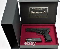 PISTOL GUN PRESENTATION CUSTOM DISPLAY CASE BOX for BROWNING HIGH POWER 2 Type