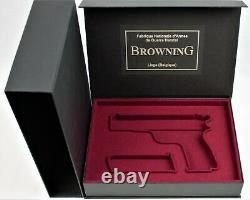 PISTOL GUN PRESENTATION CUSTOM DISPLAY CASE BOX for BROWNING HIGH POWER 2 Type