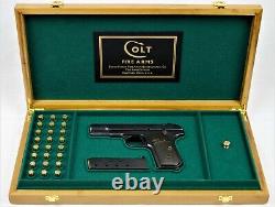 PISTOL GUN PRESENTATION CUSTOM DISPLAY CASE BOX for COLT m1903.32 & m1908.380