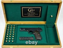 PISTOL GUN PRESENTATION CUSTOM DISPLAY CASE BOX for COLT m1903.32 & m1908.380