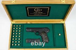 PISTOL GUN PRESENTATION CUSTOM DISPLAY CASE BOX for COLT m1903.32 & m1908.380