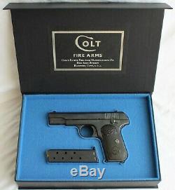 PISTOL GUN PRESENTATION CUSTOM DISPLAY CASE BOX for COLT m1903 hammerless pocket