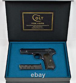 PISTOL GUN PRESENTATION CUSTOM DISPLAY CASE BOX for COLT m1903 / m1908