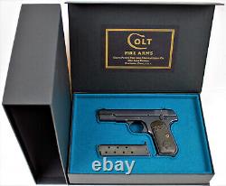 PISTOL GUN PRESENTATION CUSTOM DISPLAY CASE BOX for COLT m1903 / m1908