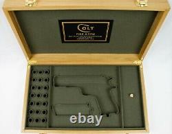 PISTOL GUN PRESENTATION CUSTOM DISPLAY CASE BOX for COLT m1911 A1 government