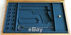PISTOL GUN PRESENTATION CUSTOM DISPLAY CASE BOX for COLT m1911 A1 government