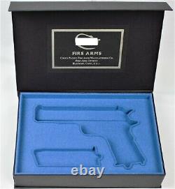 PISTOL GUN PRESENTATION CUSTOM DISPLAY CASE BOX for COLT m1911 government. 45 ACP