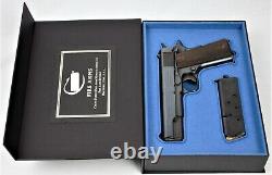 PISTOL GUN PRESENTATION CUSTOM DISPLAY CASE BOX for COLT m1911 government. 45 ACP