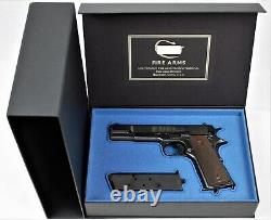 PISTOL GUN PRESENTATION CUSTOM DISPLAY CASE BOX for COLT m1911 government. 45 ACP