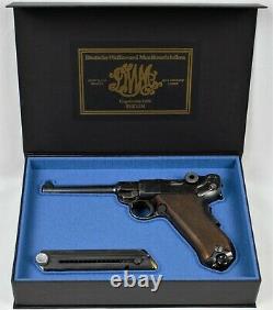 PISTOL GUN PRESENTATION CUSTOM DISPLAY CASE BOX for DWM LUGER P 06 m1906 4 3/4