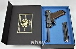 PISTOL GUN PRESENTATION CUSTOM DISPLAY CASE BOX for DWM LUGER P 06 m1906 4 3/4