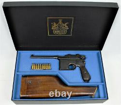 PISTOL GUN PRESENTATION CUSTOM DISPLAY CASE BOX for MAUSER C96 PreWar Commercial