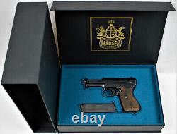 PISTOL GUN PRESENTATION CUSTOM DISPLAY CASE BOX for MAUSER m1934 7,65 mm