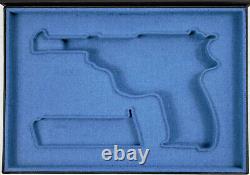 PISTOL GUN PRESENTATION CUSTOM DISPLAY CASE BOX for WALTHER P38 P1 mauser pp ppk