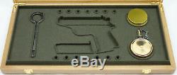 PISTOL GUN PRESENTATION CUSTOM DISPLAY CASE BOX for WALTHER PPK mauser pp p38