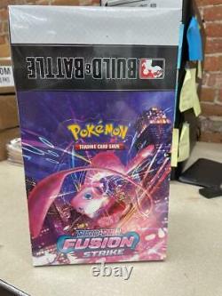 POKEMON Fusion Strike Build and Battle Display Case New Sealed 10 kits