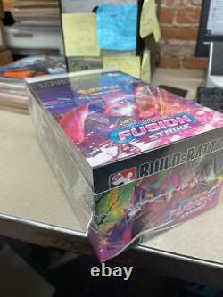 POKEMON Fusion Strike Build and Battle Display Case New Sealed 10 kits