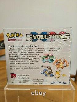 POKEMON TCG XY EVOLUTIONS SEALED BOOSTER BOX With DISPLAY CASE