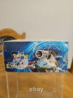 POKEMON TCG XY EVOLUTIONS SEALED BOOSTER BOX With DISPLAY CASE