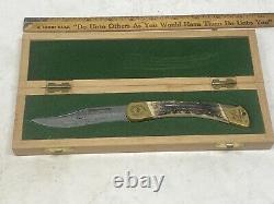 PUMA 1969 Folding Knife With Display Box 1769 200th Anniversary Knife