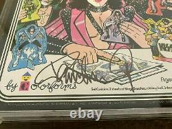 Paul Stanley Autographed KISS Rub N Play Box with display case 1979 Aucoin KISS