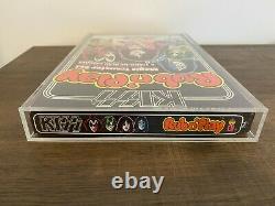 Paul Stanley Autographed KISS Rub N Play Box with display case 1979 Aucoin KISS