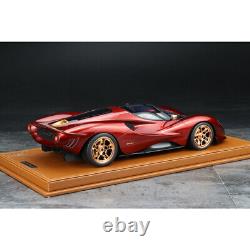 Peako 118 Scale De Tomaso P72 Resin Model Collection withDisplay Case NEW IN BOX