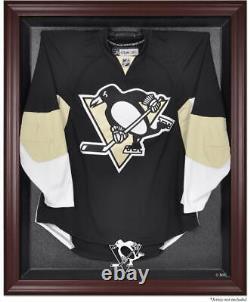 Penguins Mahogany Jersey Display Case Fanatics Authentic