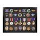 Pin Display case / Military / Police / Patches Shadow box Cabinet / USA Made