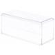 Pioneer Plastics Clear Plastic Case for 118 Scale Cars, 13 W x 5.5 D x 5 H