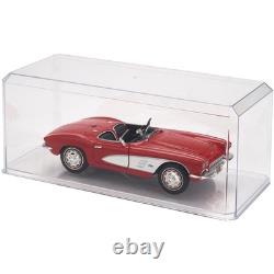 Pioneer Plastics Clear Plastic Case for 118 Scale Cars, 13 W x 5.5 D x 5 H
