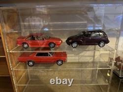 Plexiglas 1/24 Scale Model Car Display Case 15.5 Long 15 Tall Five Shelves